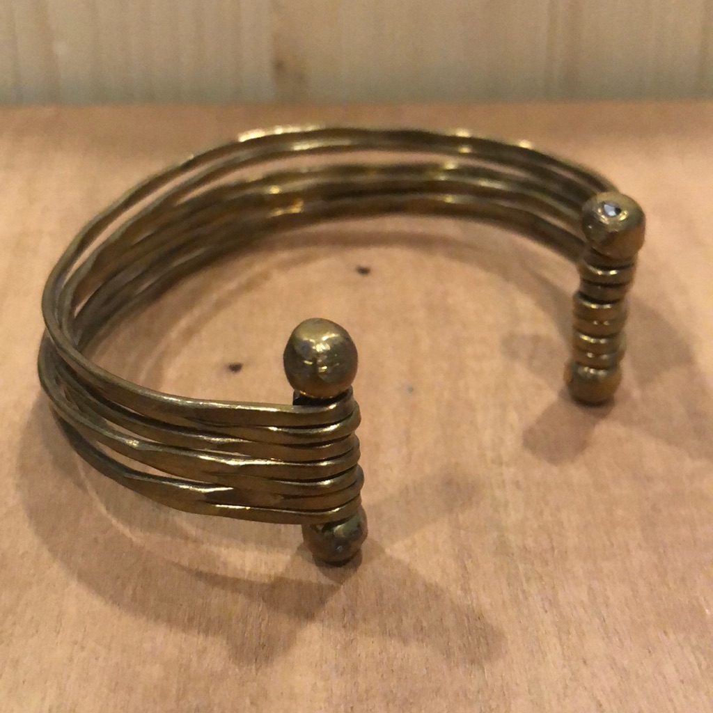 Zad Hammered Metal Cuff Bracelet